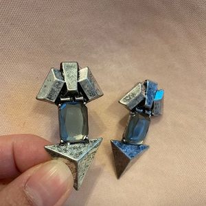 Retro Geometric Earrings